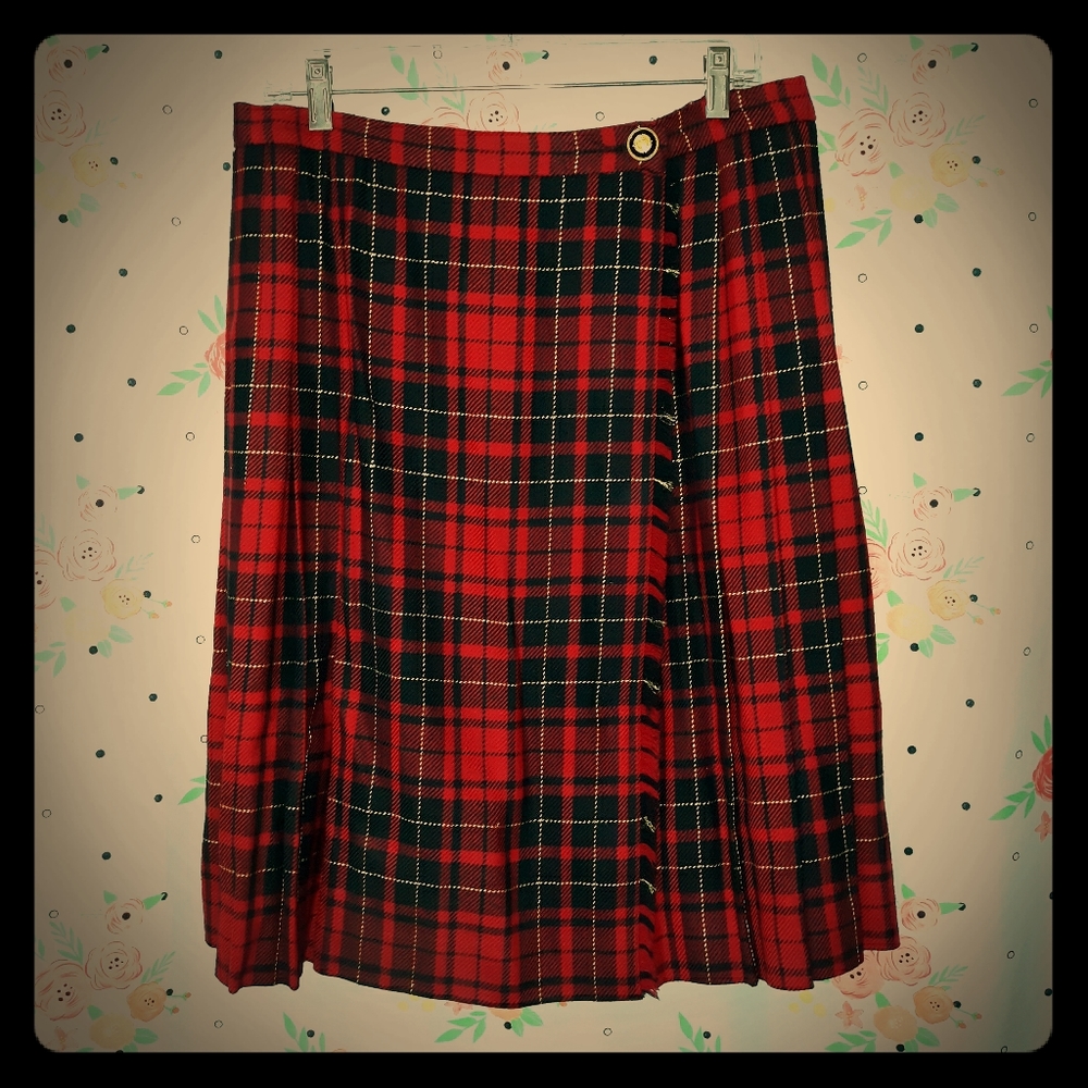 Vintage Tartan Skirt